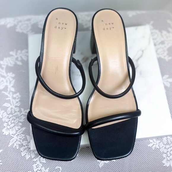 Women's Minimalist Shoe A New Day Cris Heels Black - Picture 8 of 10